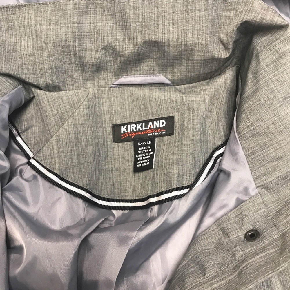 Gray Rain Coat - image 3